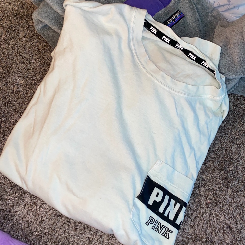 victoria’s secret pink shirt